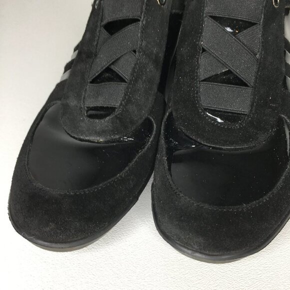 AQUATALIA BLACK SLIP ON SNEAKER WALKING SHOE - Picture 8 of 8